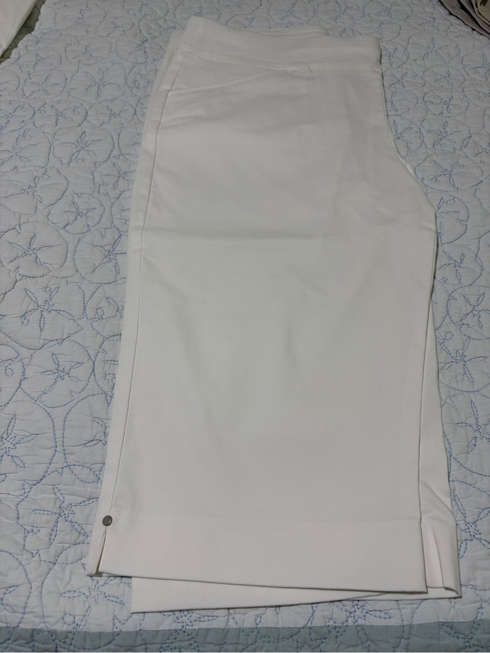 Chico’s perfect stretch pedal pusher size 3 never worn
